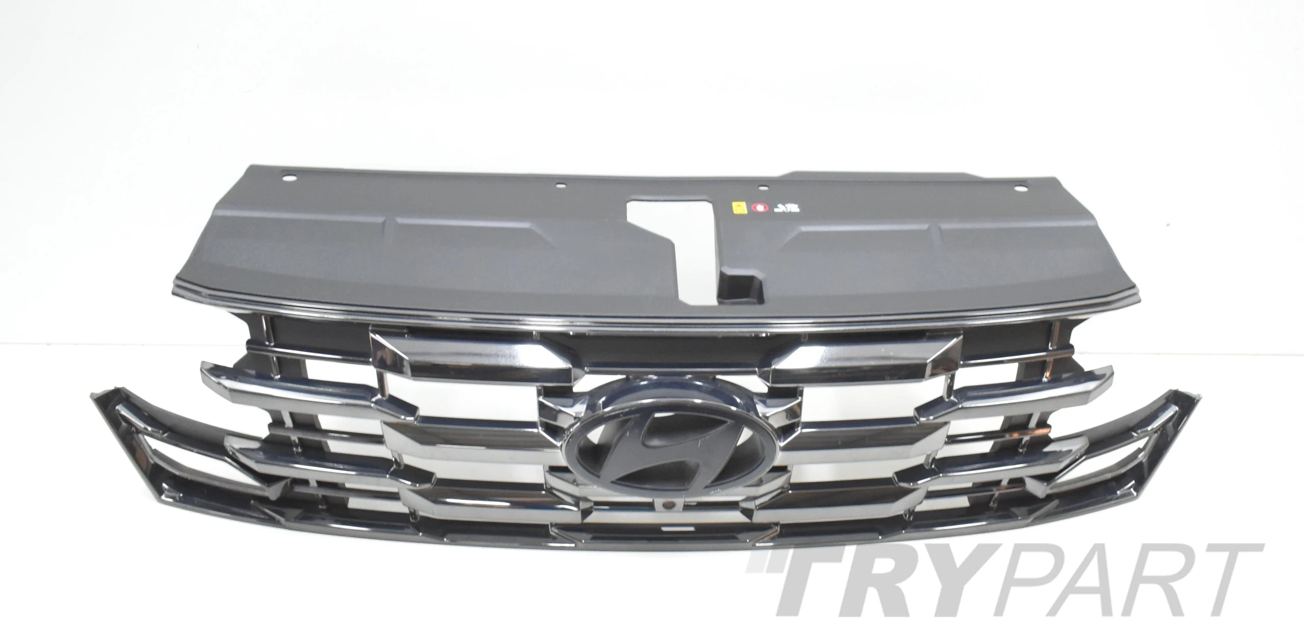 HYUNDAI TUCSON IV LIFT GRILLE BUMPER CHROME CATCH FRONT ORG 86366-N7GA0