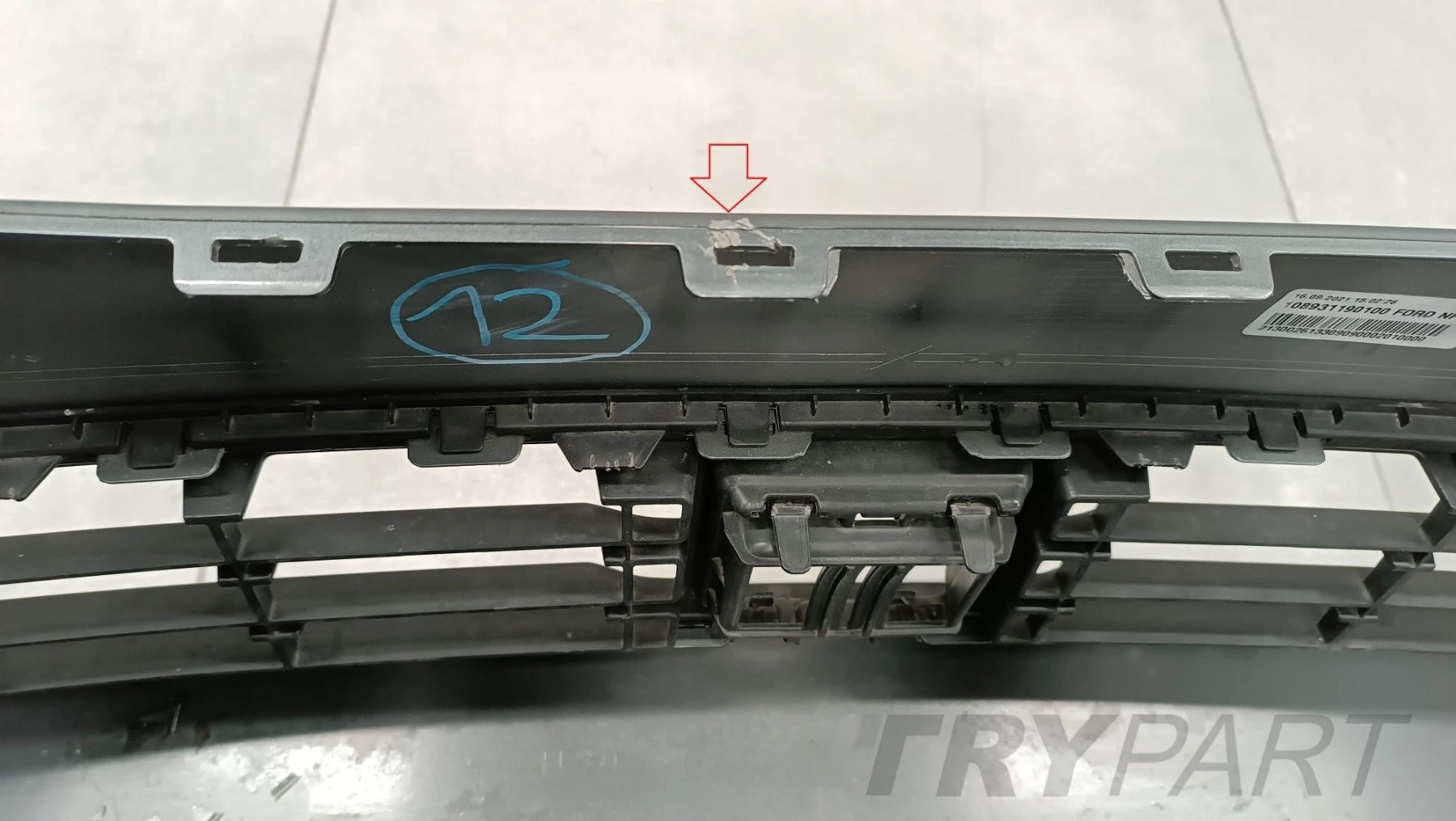 Front Bumper Ford Transit Tourneo Connect mk3 III 2022-