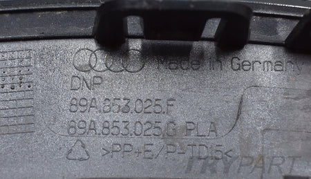AUDI Q4 E TRON 89A LEFT FRONT FENDER MOLDING ORG