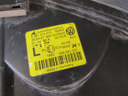 HEADLIGHT VW GOLF V 5 XENON LH 03-05 1K6941031