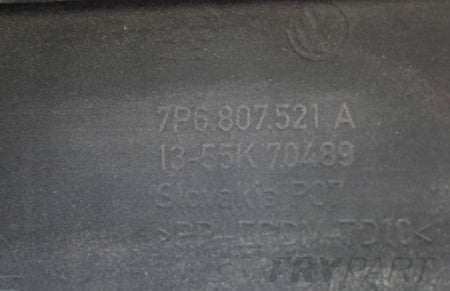 VW TOUAREG II 7L6 REAR BUMPER ORIG. + SHEET METAL