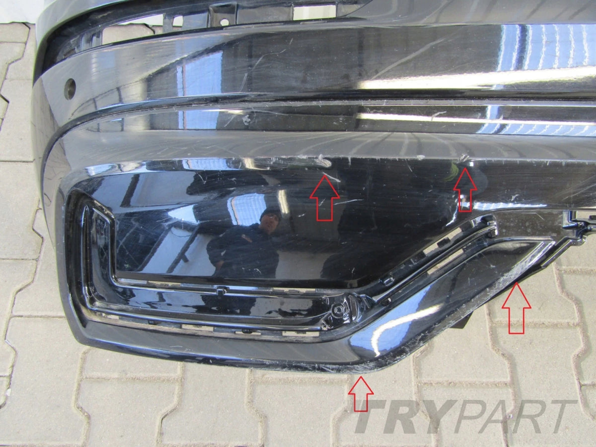 Rear Bumper for Volvo XC60 2 II R-Design Lift 21-