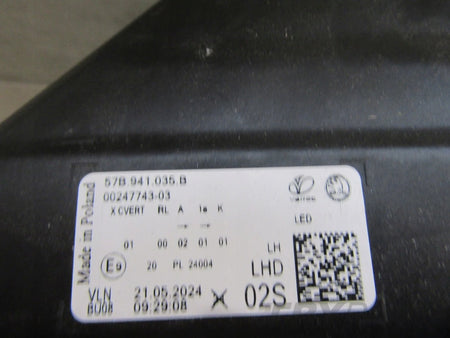 FRONT LAMP SKODA KAROQ LIFT FULL LED 21- LH LEFT 57B941035B