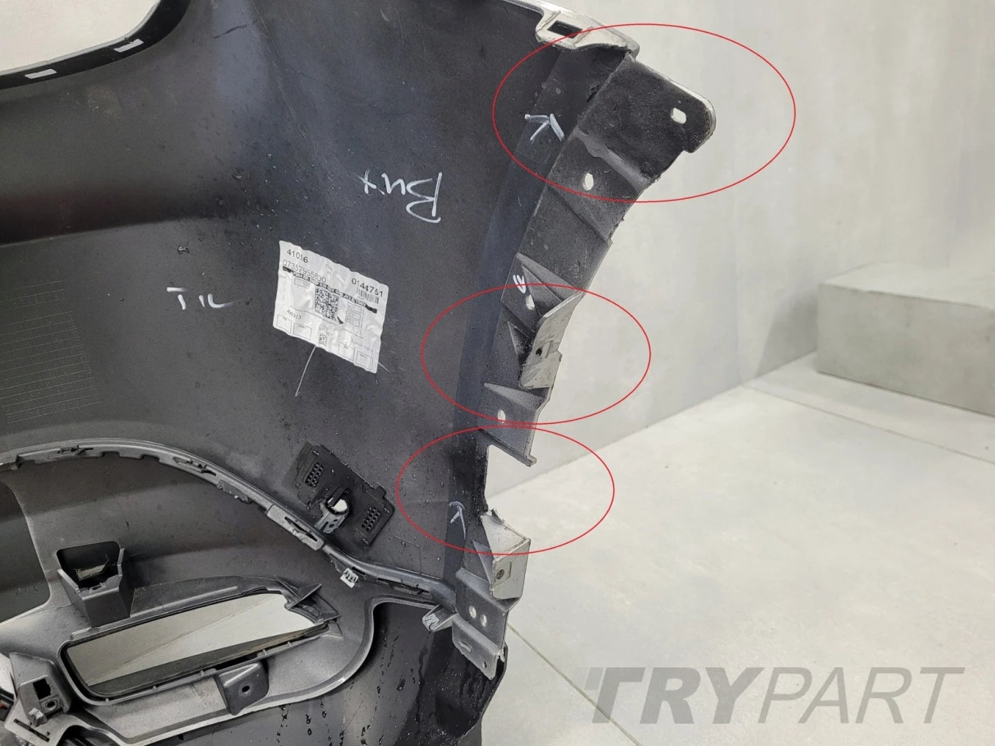 Rear Bumper Fiat 600 23-