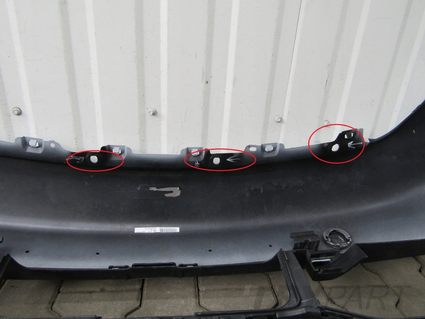 Front Bumper Porsche Taycan Turbo S 9J1 19-