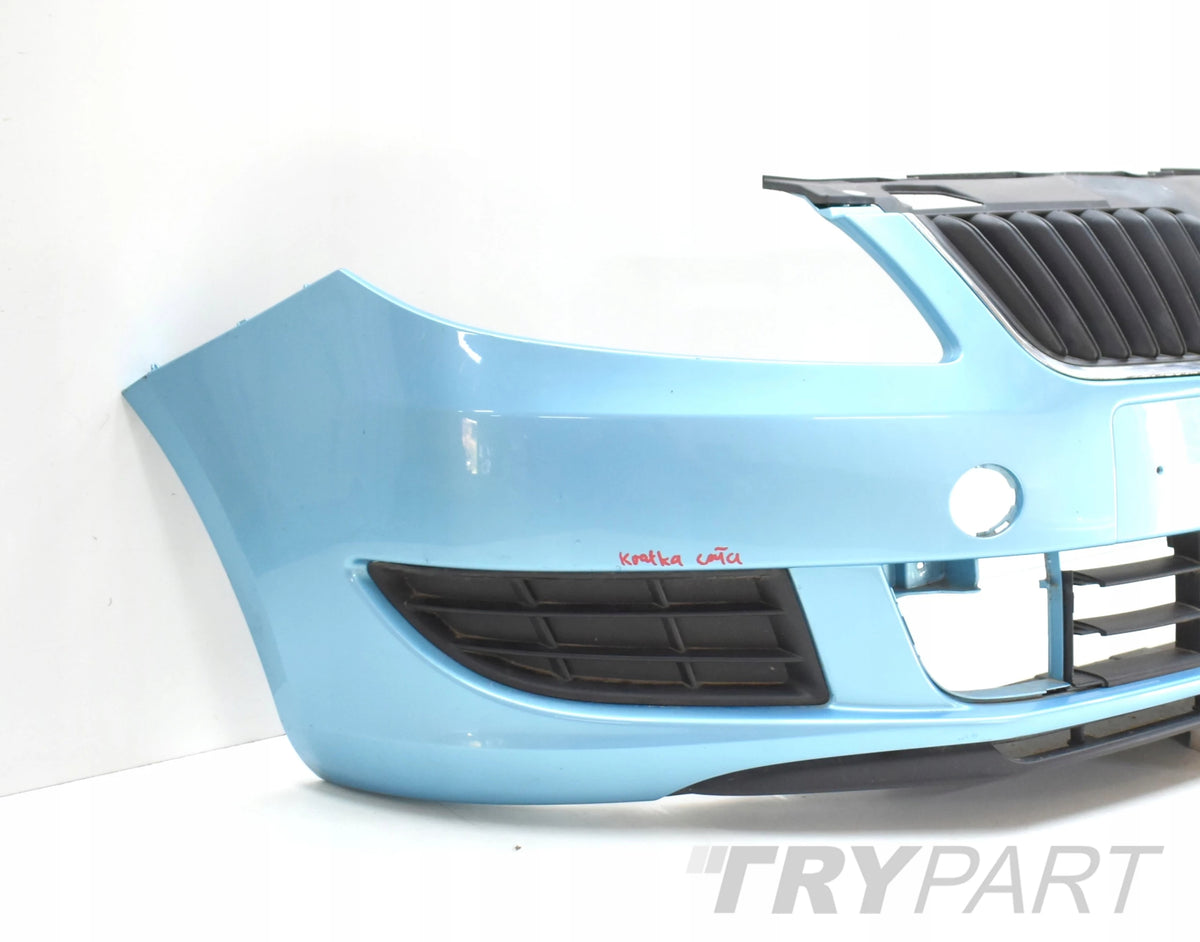 SKODA FABIA II FACELIFT 5J FRONT BUMPER + GRILLE + VENTS