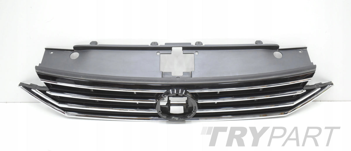 VW PASSAT B8 LIFT 3G0 R LINE CHROME BUMPER GRILLE ORG