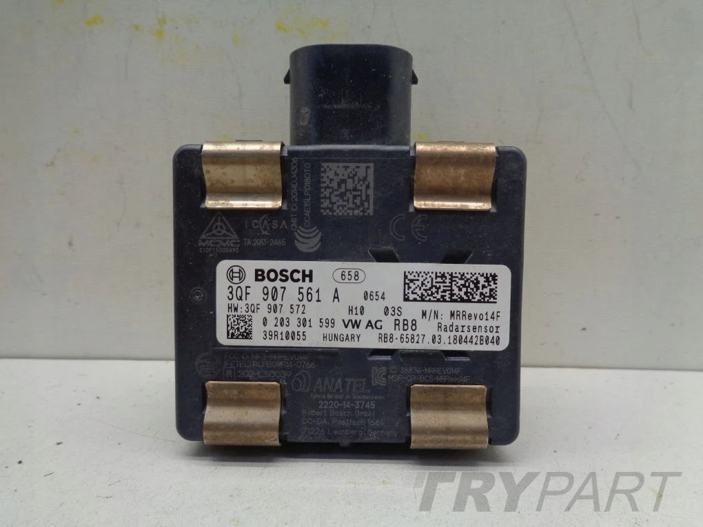 AUDI VW SKODA SEAT 3QF907561 A RADAR ACC SENSOR