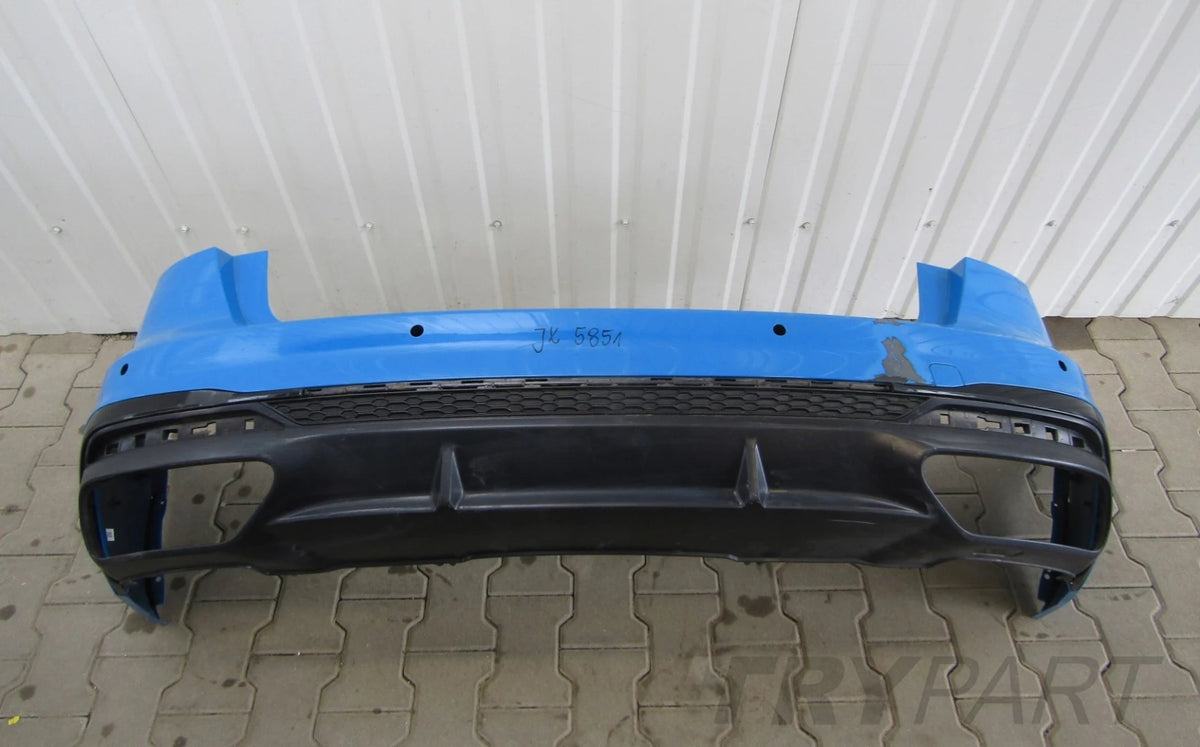 Rear Bumper Audi A4 B9 8W9 Lift Avant S-Line 19-