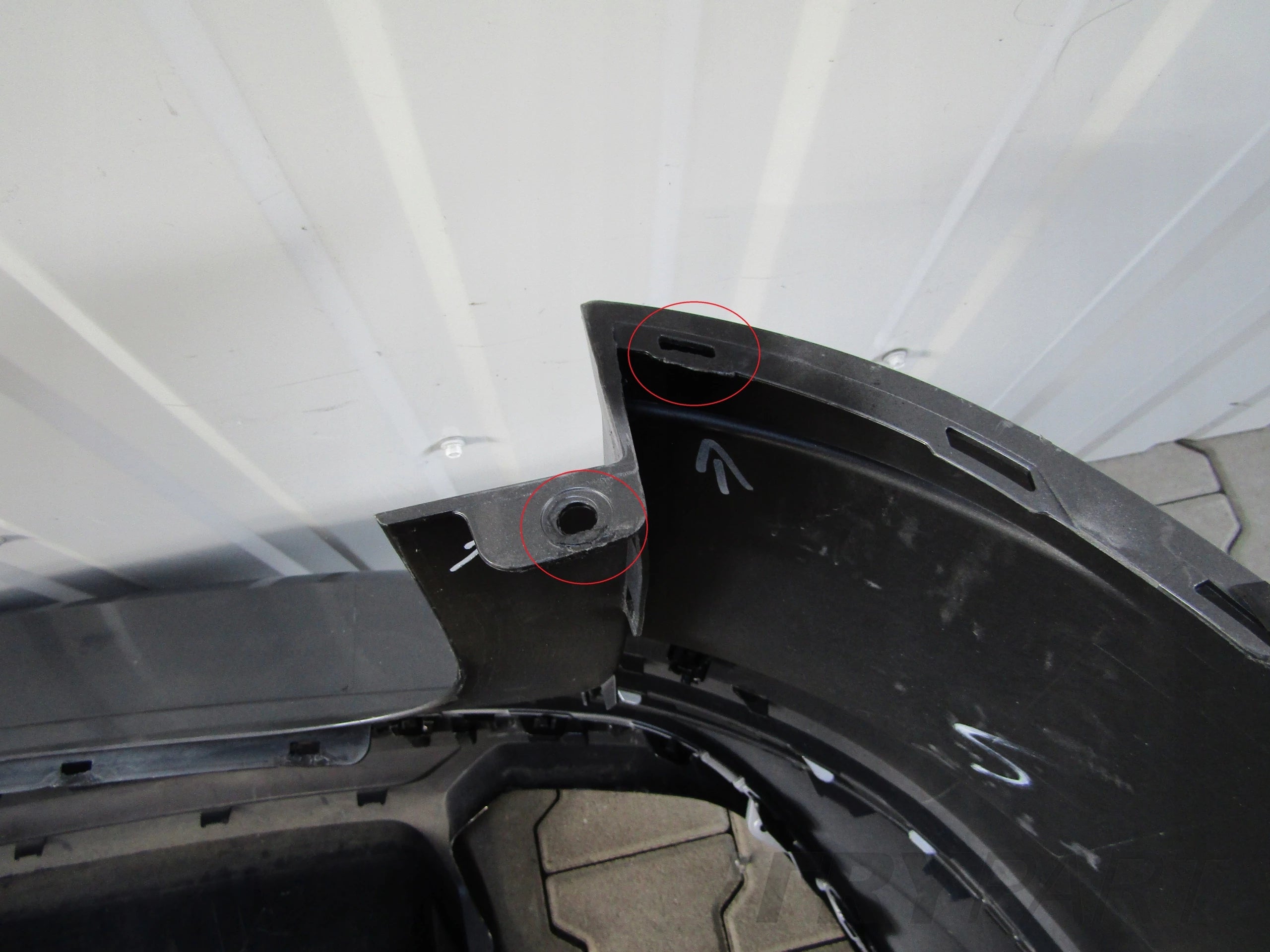 Rear Bumper VW Touareg III 3 R-Line 760 18-