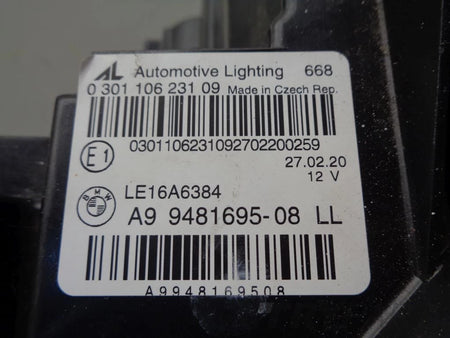 BMW 3 G20 G21 FULL LED EU left lamp