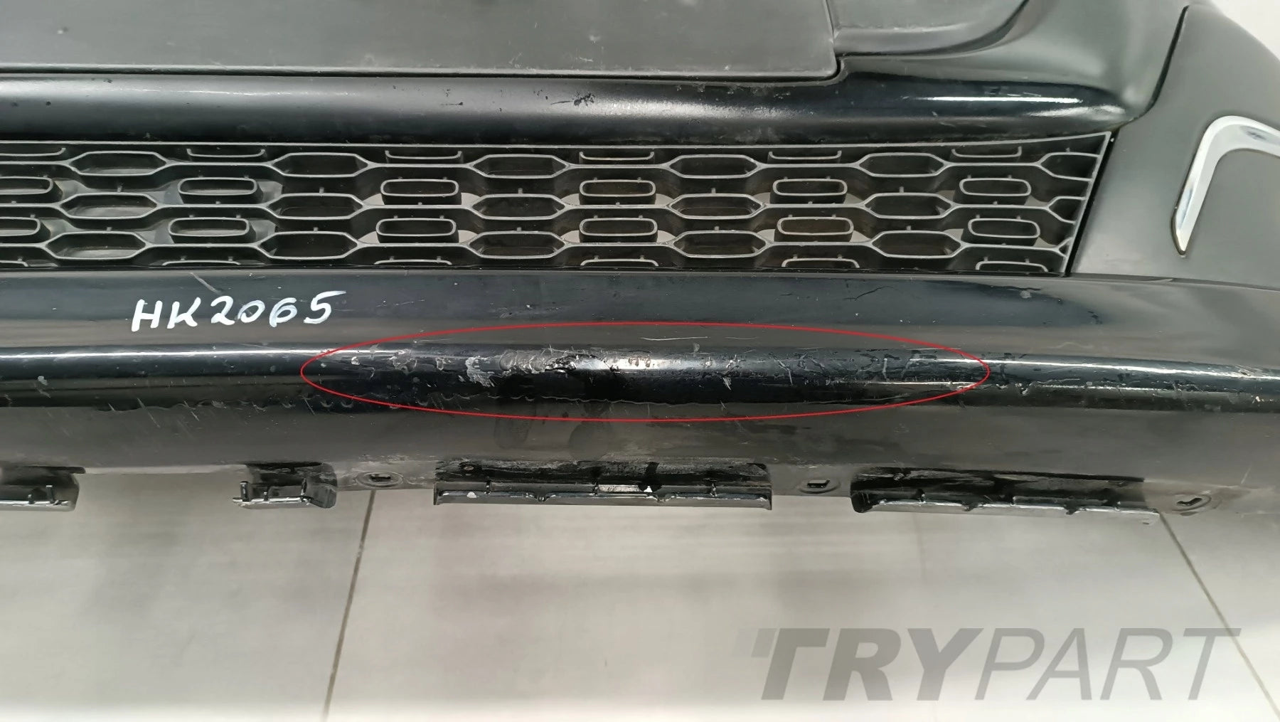 Front bumper Peugeot 107 II Lift 12-14 / + fog lights