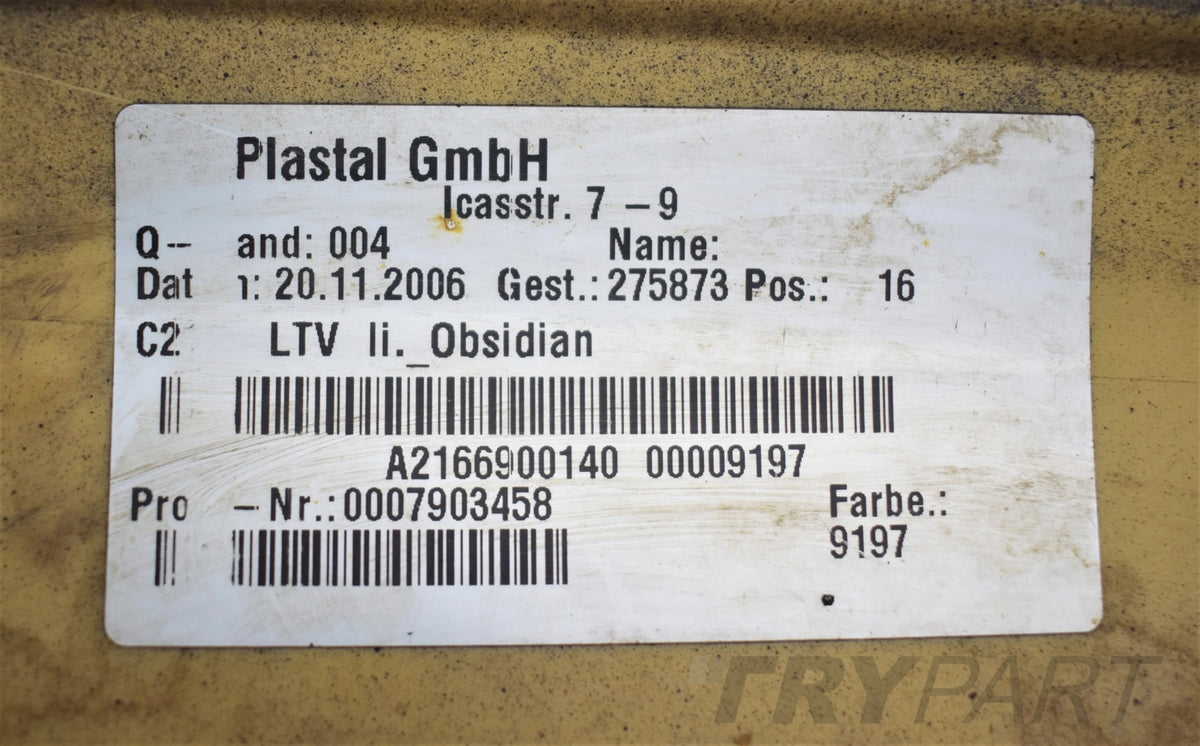 MERCEDES CL W216 LEFT SILL PANEL TRIM ORG