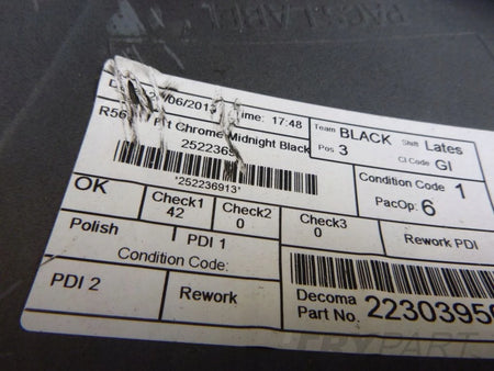 MINI COOPER R56 ONE LIFT 09- Front Bumper
