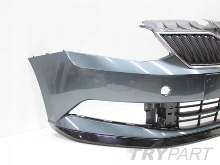 SKODA FABIA III 6V0 MONTE CARLO FRONT BUMPER ORIGINAL + GRILLE + SPOILER