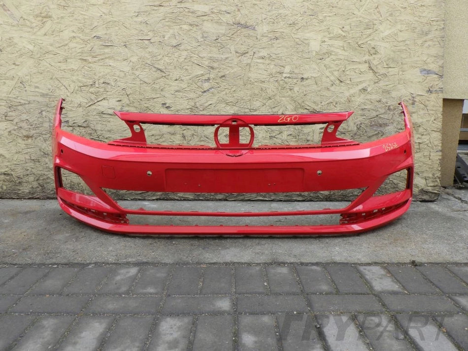 VW POLO VI 6 2G 2G0 2GS 17- front bumper