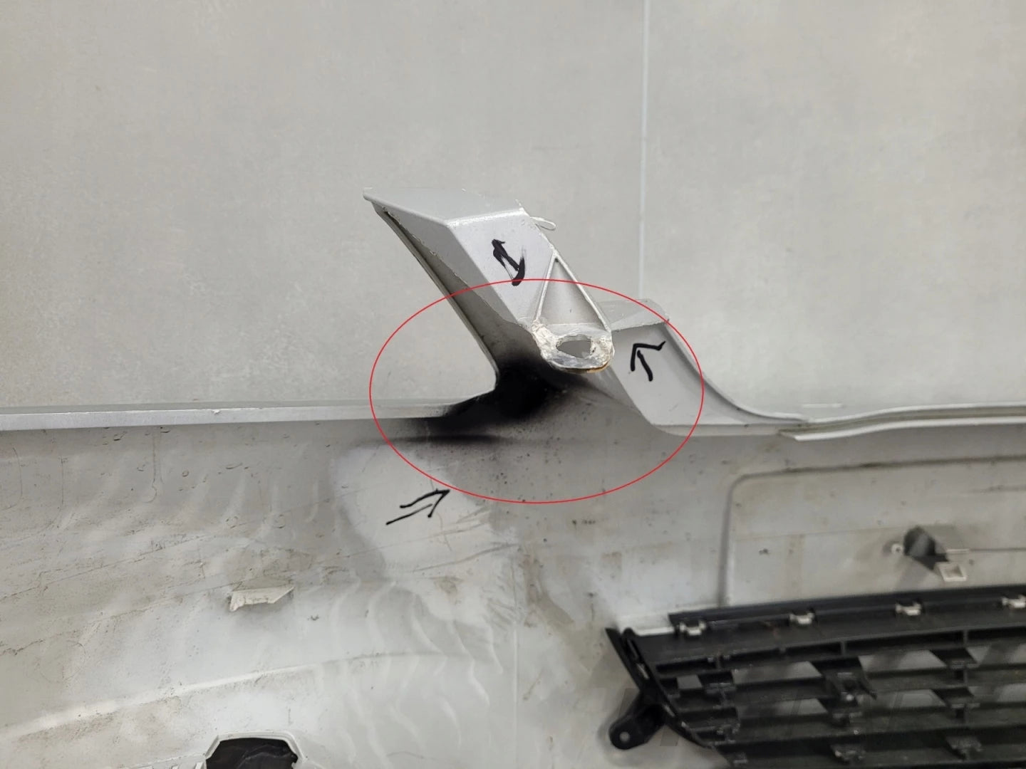 Front Bumper Opel Zafira B II Lift 08-14