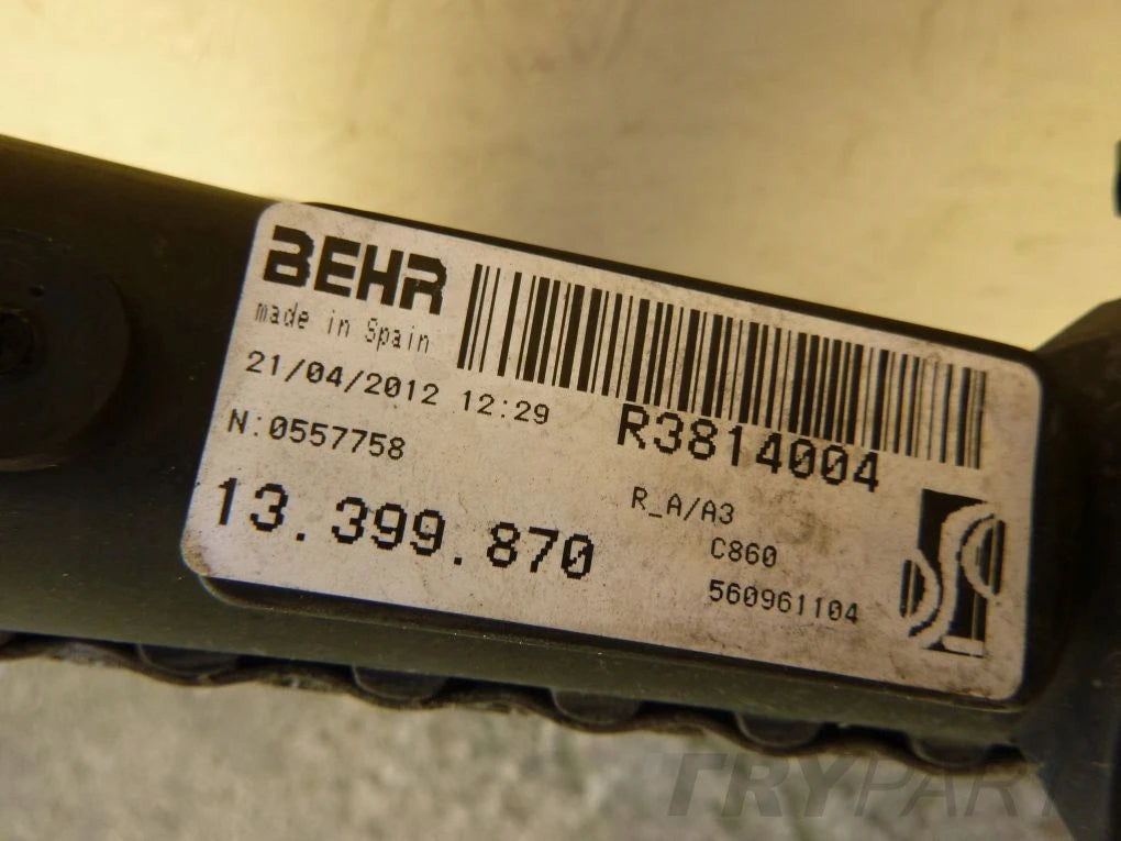 OPEL ADAM CORSA 1.2 1.4 PETROL Water Radiator