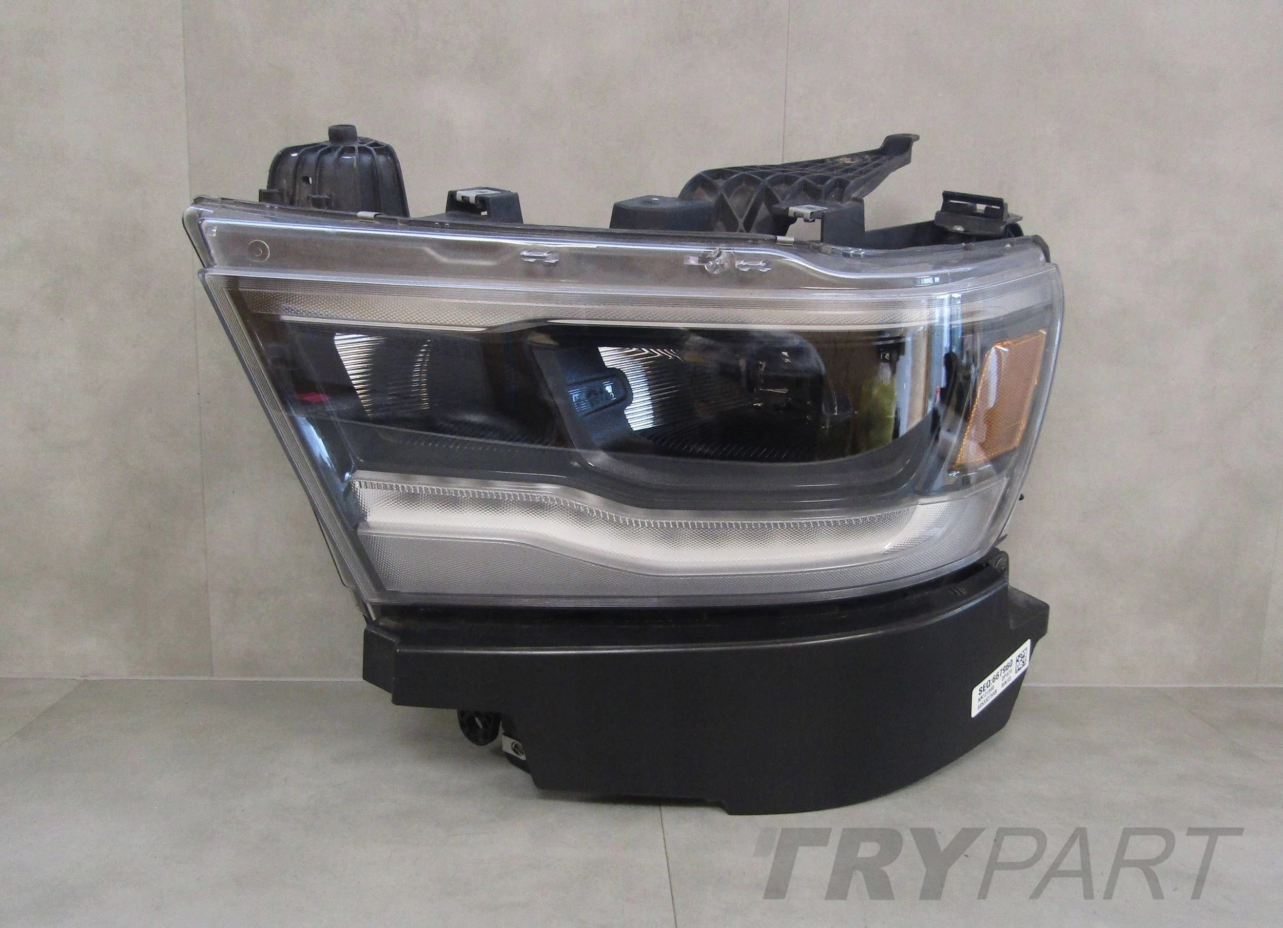 HEADLIGHT DODGE RAM V 1500 LED DARK USA 19- LEFT LH P68533275AB