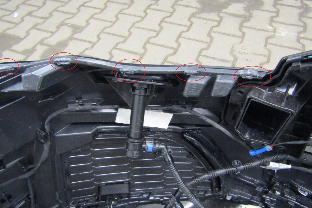 Audi Q7 4M0 S-line Front Bumper Facelift 19-