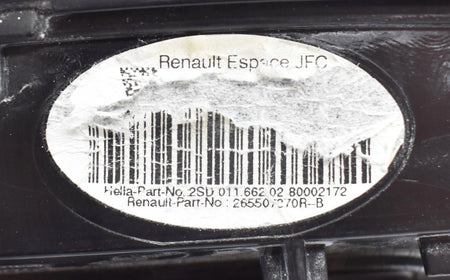 RENAULT ESPACE V RIGHT REAR LIGHT EU ORG DISASSEMBLY