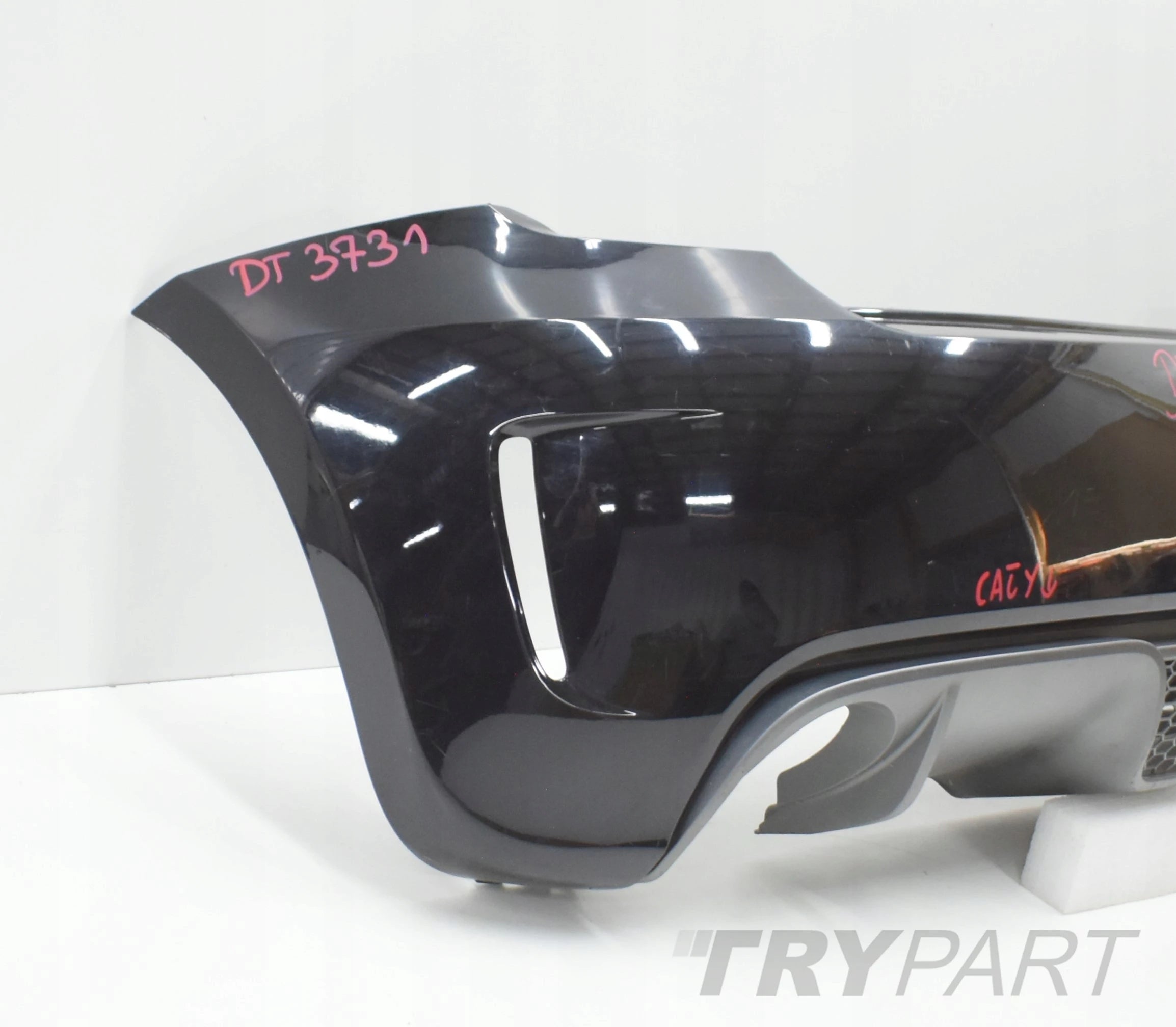 FIAT 500 ABARTH REAR BUMPER 08-15 ORG + BOTTOM