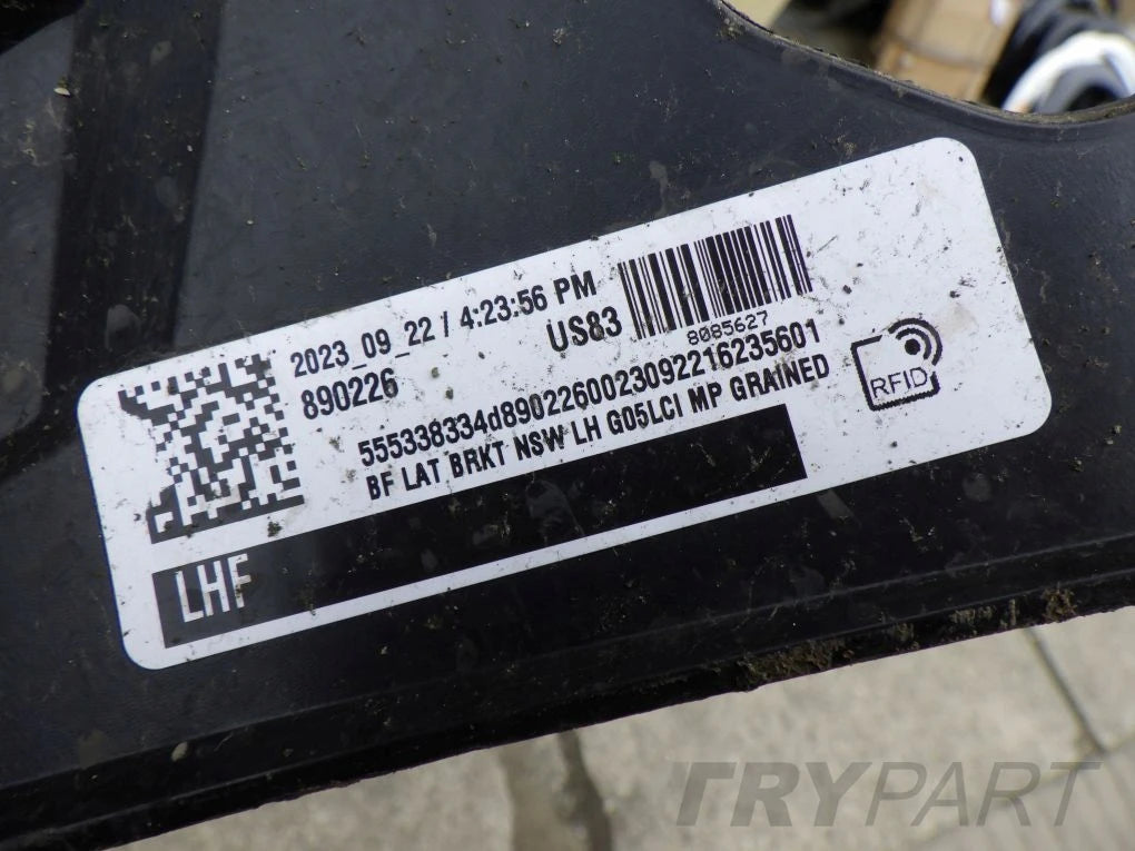 BMW X5 G05 M Package Facelift LCI Left Front Bumper Mount Slider
