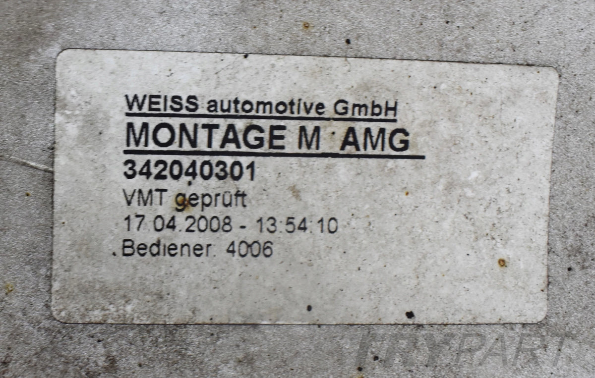 MERCEDES C-CLASS W204 AMG REAR BUMPER ESTATE