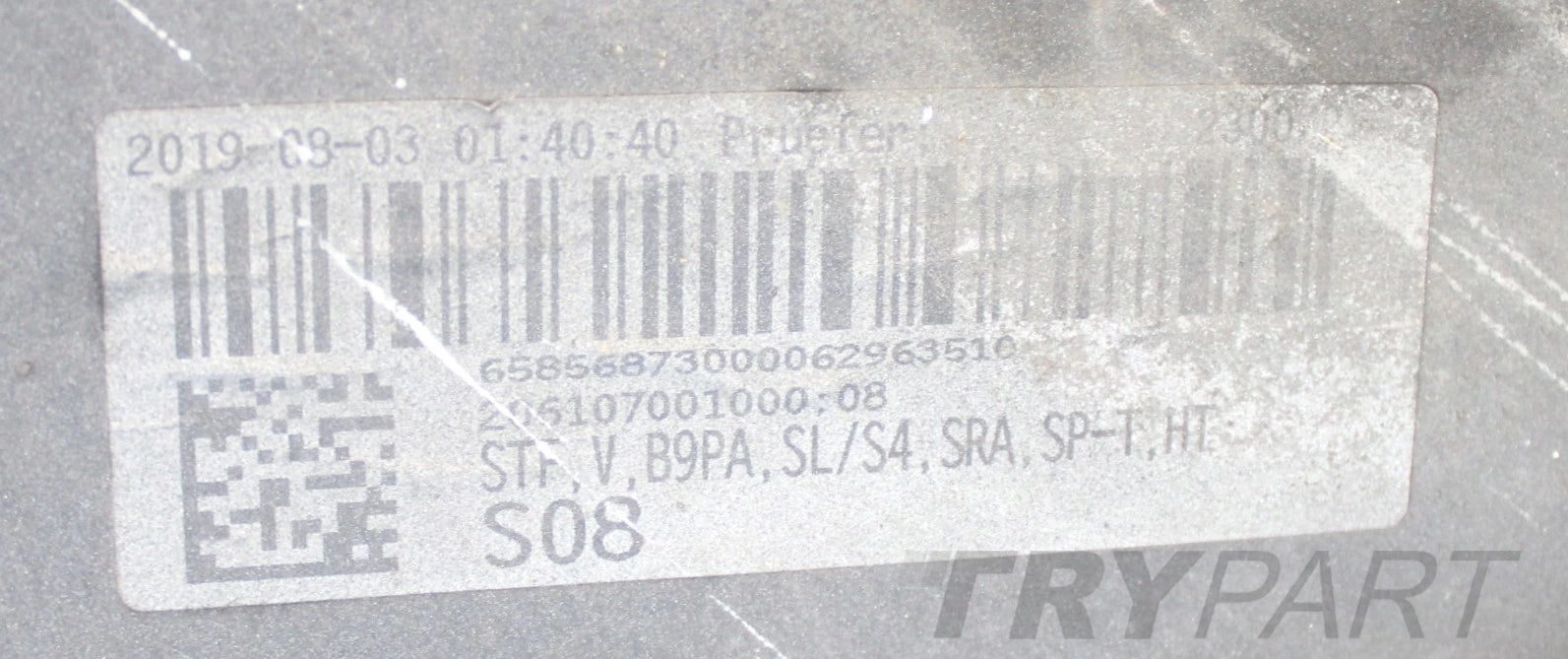 AUDI A4 S4 B9 8W LIFT S LINE FRONT BUMPER ORG + GRILLE