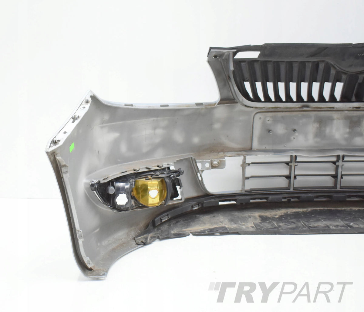 SKODA FABIA II LIFT 5J0 FRONT BUMPER ORIGINAL + GRILLE