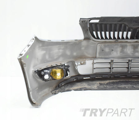 SKODA FABIA II LIFT 5J0 FRONT BUMPER ORIGINAL + GRILLE
