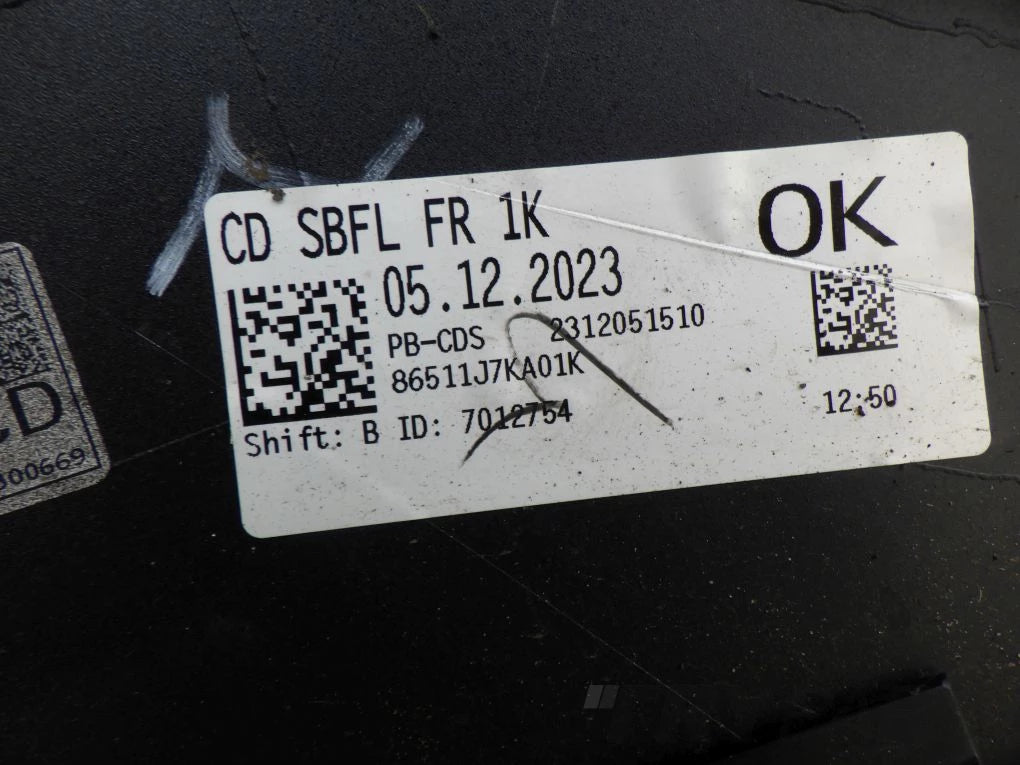 KIA CEED 3 III GT LIFT 2021- front bumper