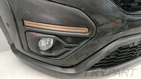 FRONT BUMPER DACIA SANDERO III STEPWAY lift 22-25 / + FOG LIGHTS + W