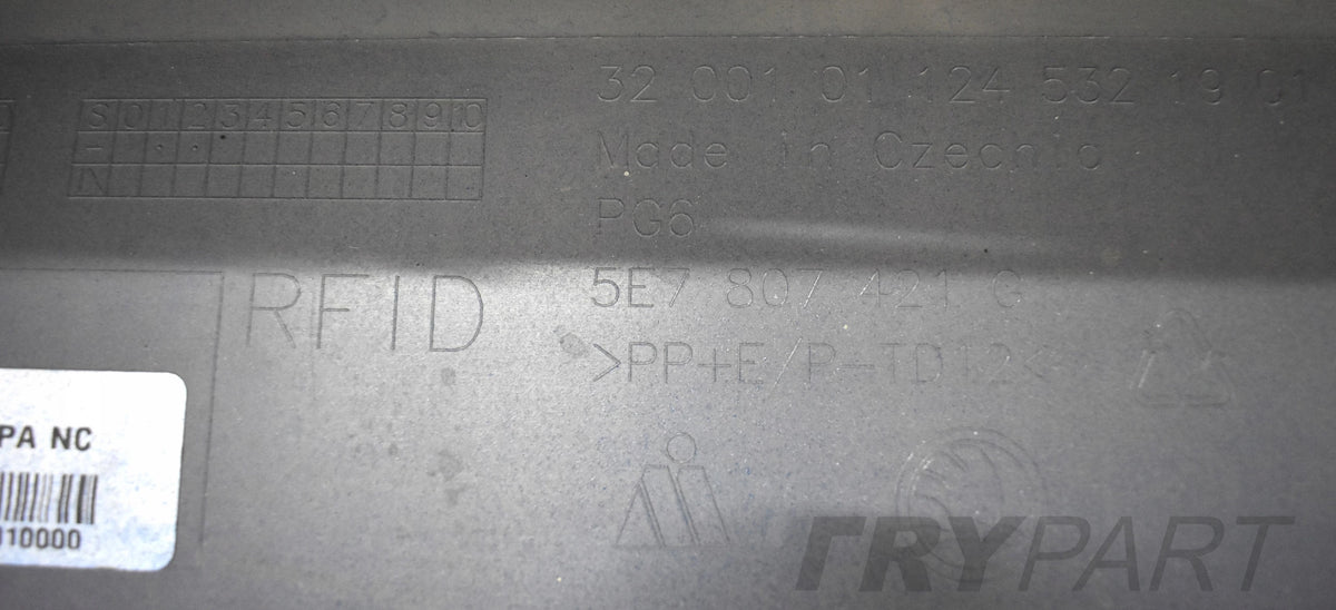 SKODA OCTAVIA IV LIFT 5E7 REAR BUMPER COMBI ORG + BOTTOM