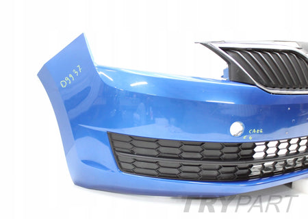 SKODA RAPID 5JA FRONT BUMPER ORG + GRILLE + VENTS + BOTTOM