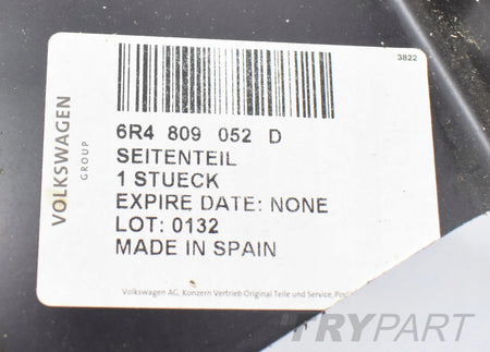 VW POLO 6R 6R4 RIGHT SILL PANEL FRAME ORG NEW
