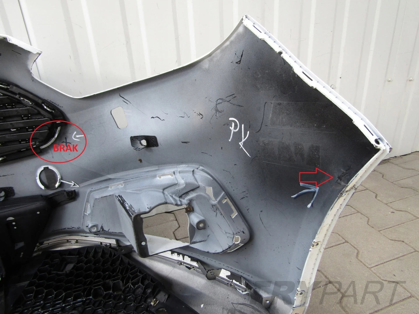Front Bumper Ford S-Max MK2 II 15-19