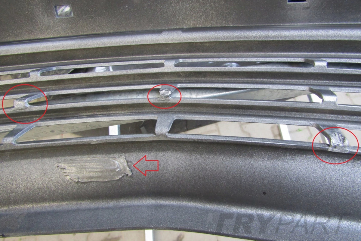 Front Bumper Mercedes S-Class W126 LIFT 86-91