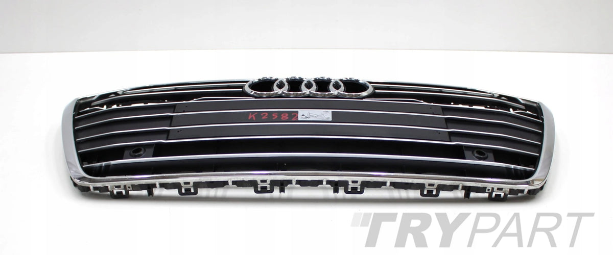 AUDI A6 C8 4K S LINE CHROM GRILLE FRONT BUMPER ORIGINAL 4K0853651