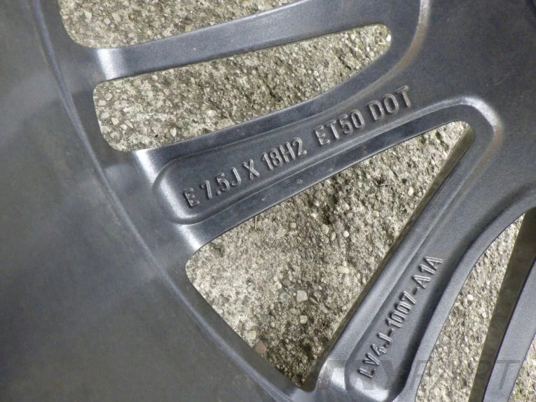 FORD 7.5J x 18 ET50 5x108 aluminum wheel