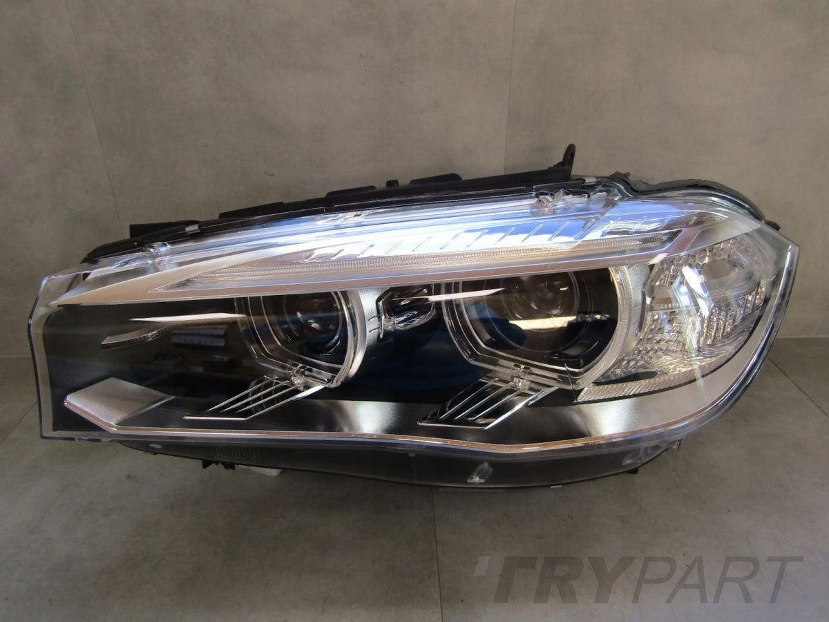 BMW X5 F15 X6 F16 XENON NON-SWIVEL HEADLIGHT 13-18 LH LEFT