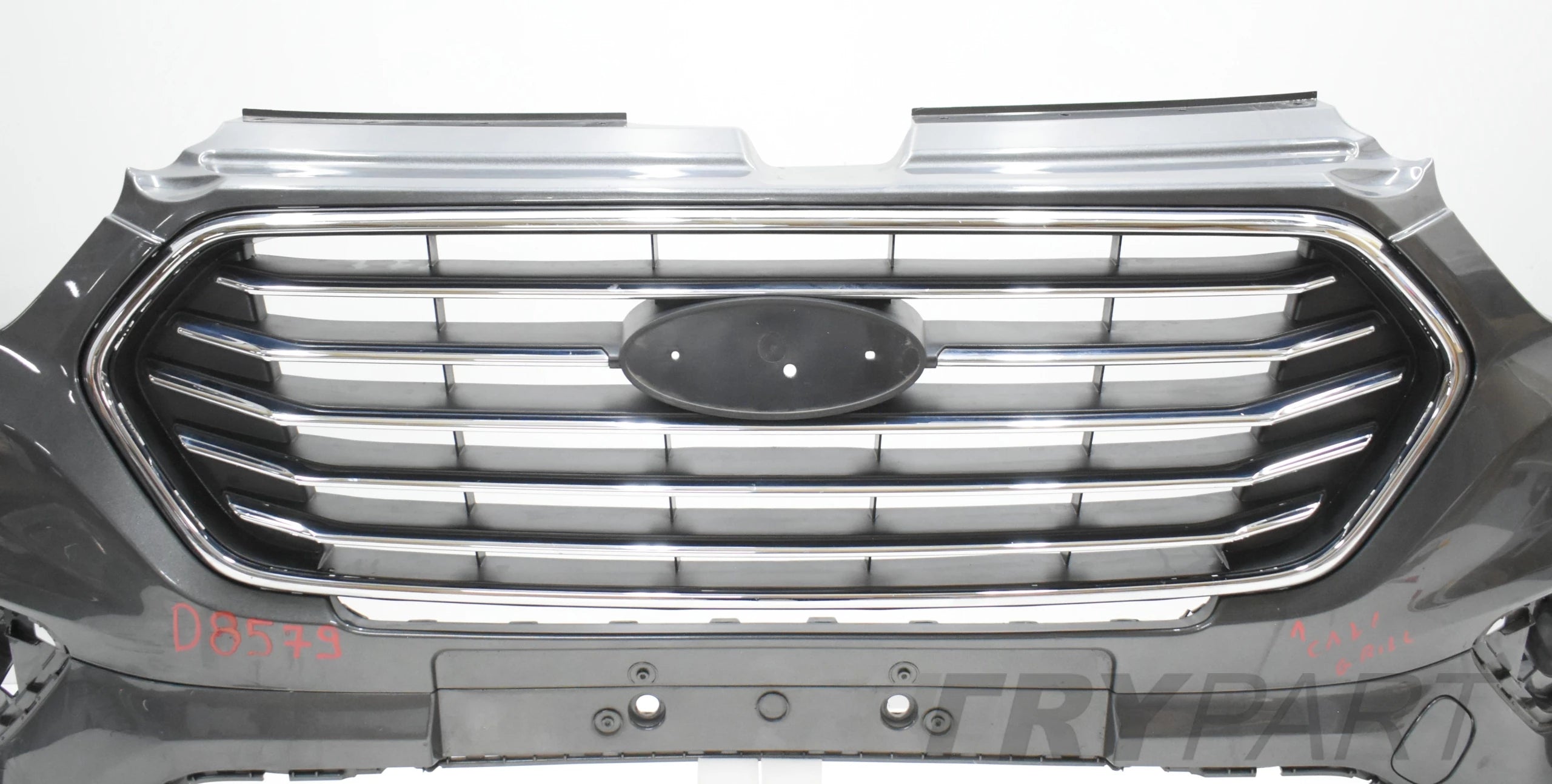 FORD TRANSIT CUSTOM FRONT BUMPER ORIGINAL HYBRID + GRILLE