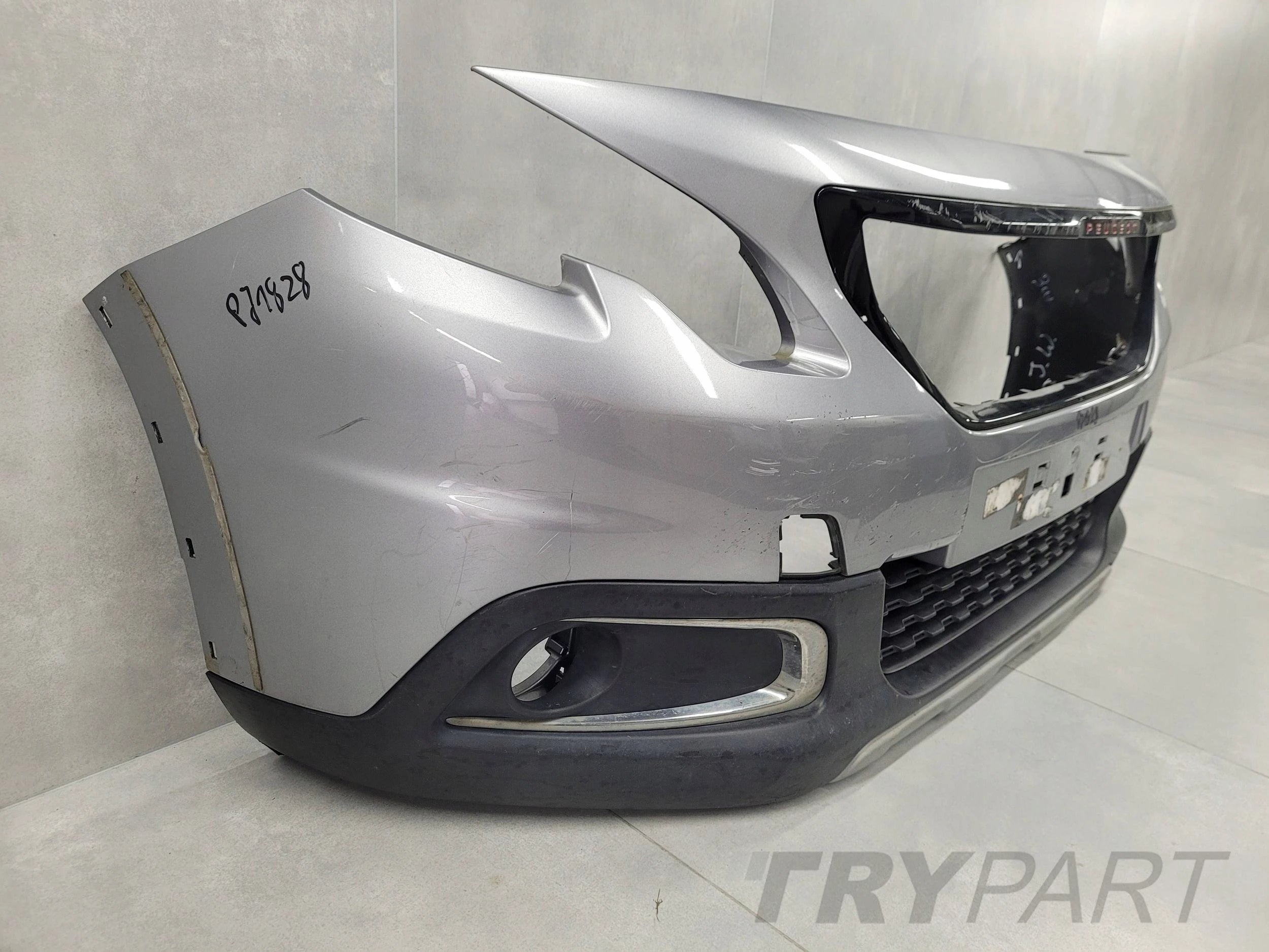 Front Bumper Peugeot 2008 I 1 Facelift 16-19