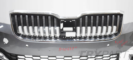 SKODA SUPERB III LIFT 3V FRONT BUMPER ORG + GRILLE + GRILL