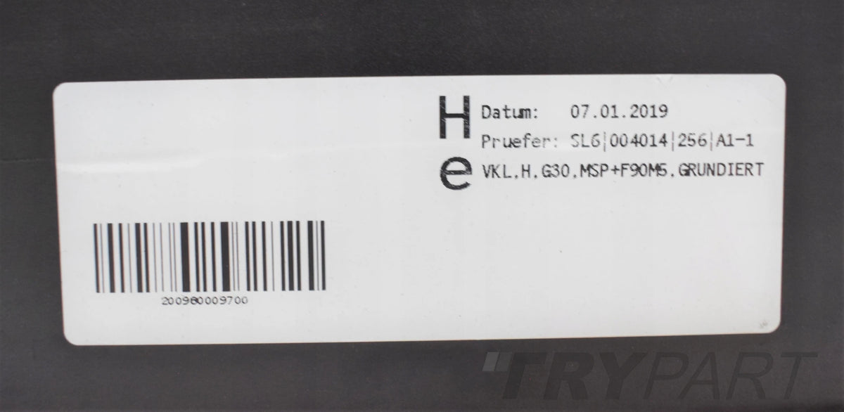 BMW 5 G31 LIFT LCI M PACKAGE REAR BUMPER WAGON ORG