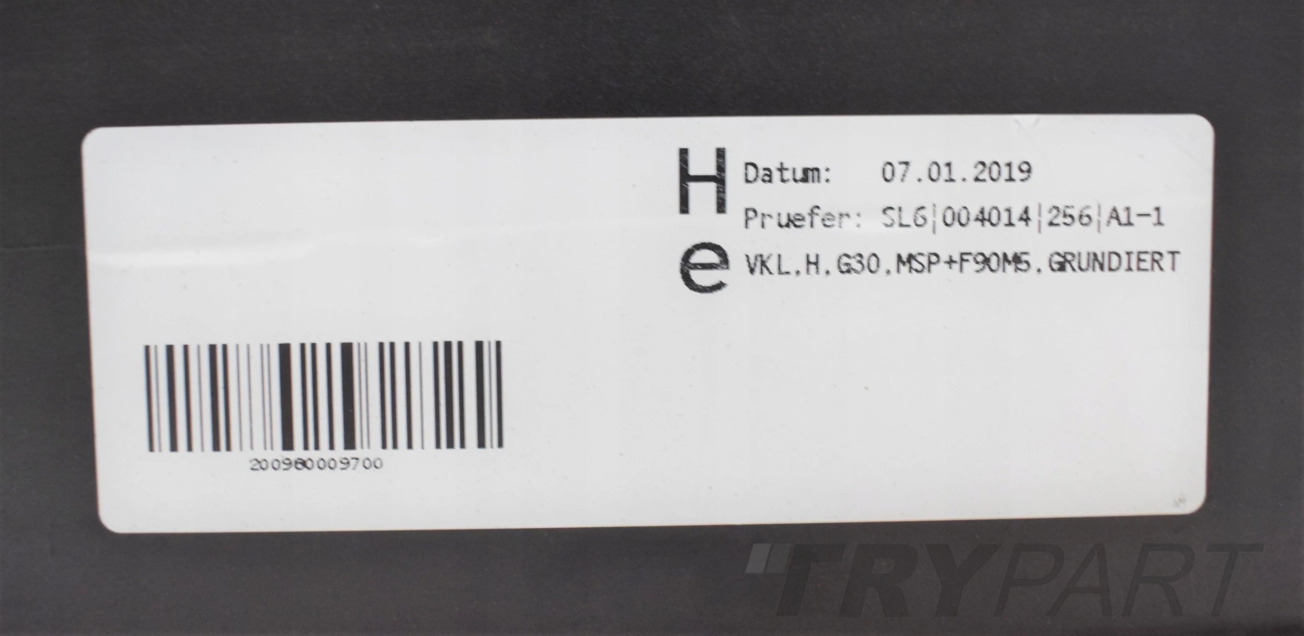 BMW 5 G31 LIFT LCI M PACKAGE REAR BUMPER WAGON ORG