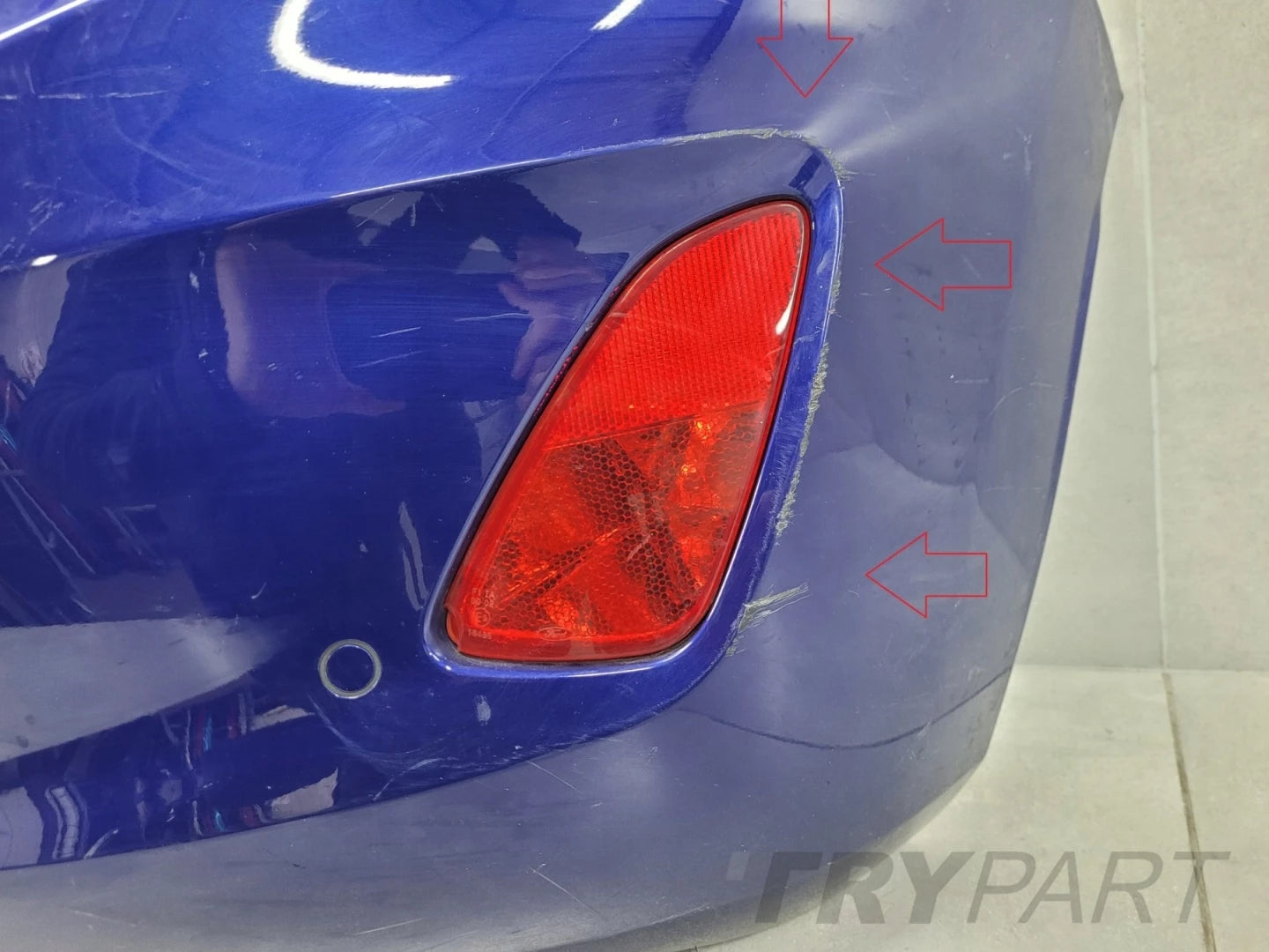 Rear Bumper Ford Fiesta MK8 VIII 17-