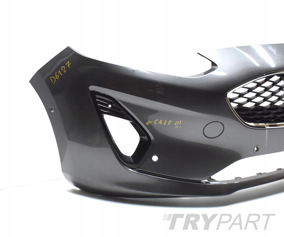 FORD FIESTA MK8 FRONT BUMPER ORIGINAL + COMPLETE GRILLE !!!