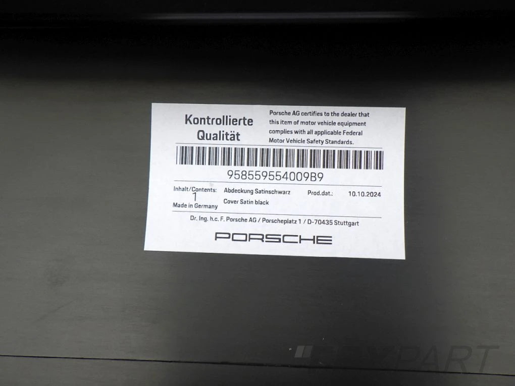 PORSCHE CAYENNE II 7P5 958 NEW ORIGINAL right sill trim
