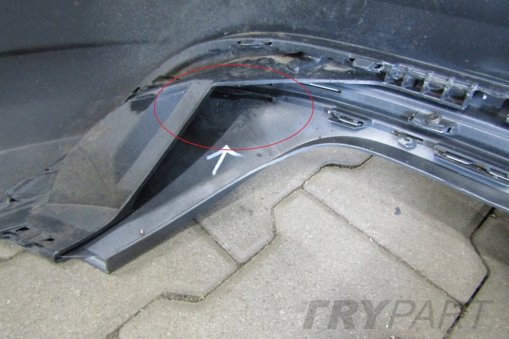 Rear Bumper Audi A3 S3 8V5 SEDAN FACELIFT 16-